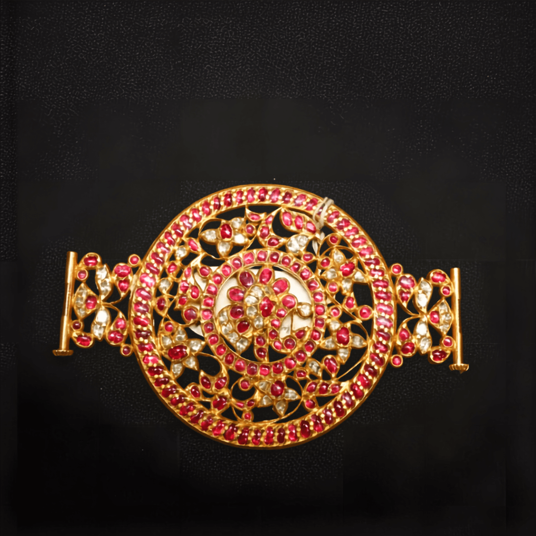 Royal Kundan & Ruby Kamarbandh Tagdi — Siddhivinayak Jewellers